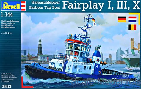 Revell Harbour Tug Boat Fairplay I Iii X Xiv Plastic Scale