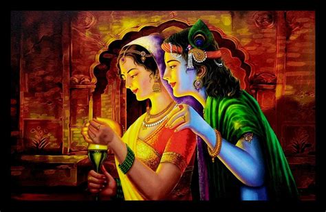Beautiful Paintings Of Krishna