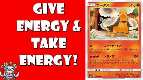 Torkoal Giveth Energy And Torkoal Taketh Away Energy Pokemon Tcg