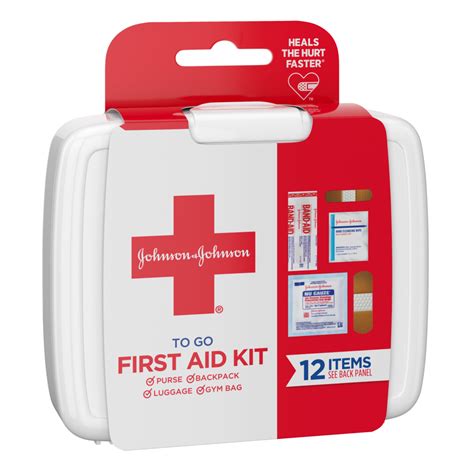 First Aid To Go Mini First Aid Kit Pieces Band Aid Brand
