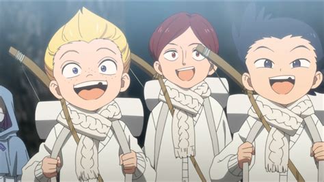 The Promised Neverland Lannion Nat And Thoma Neverland Zelda Characters Fictional Characters