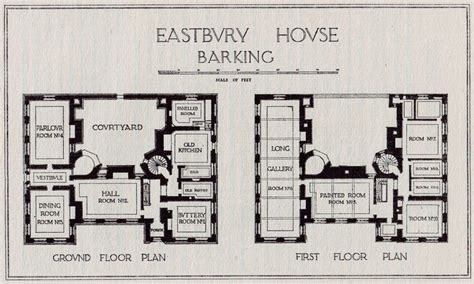Country House Floor Plan English Manor Houses English Country House Plans
