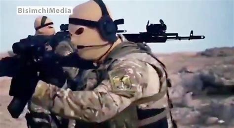 تمرینات یگان اباعبدالله یگان ویژه سپاه که با آمریکا در دریای عمان