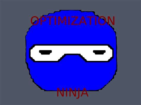 Optimization Ninja