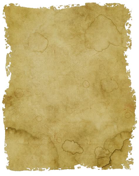 Another Rough Old Paper Background Texture With Torn And