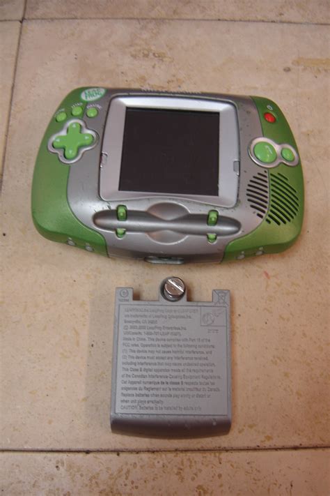Leap Frog Original Leapster Handheld Game With Battery Cover No Stylus