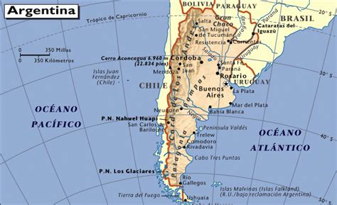 Mapa De La Argentina