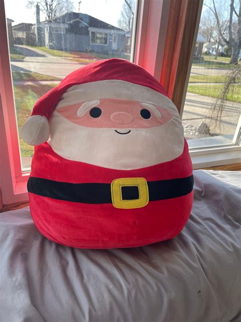 20in Santa Squishmallow Etsy