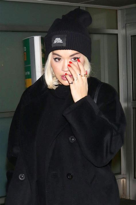 Rita Ora At Jfk Airport In New York 12 14 2018 Hawtcelebs