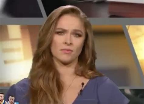 Video Ronda Rousey Was An Asshole In Espn Interviews