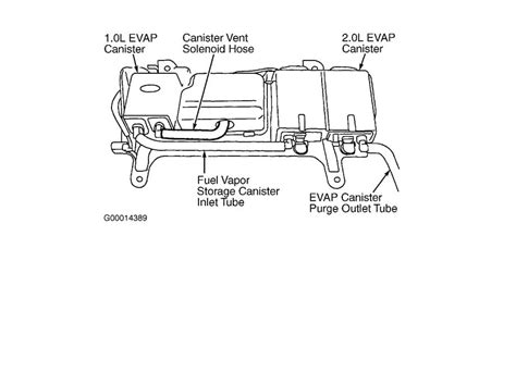2003 Ford Escape Vacuum Hose Diagram