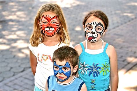 Painted Faces Free Photo Download Freeimages