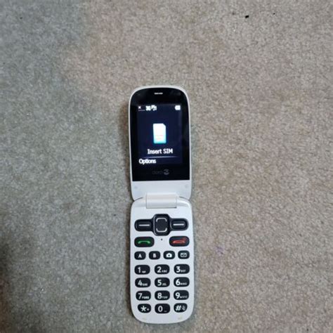 Doro Phoneeasy 626 Large Button Unlocked Seniors Cellular Flip Phone 3g