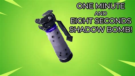 One Minute And Eight Seconds Shadow Bomb Noob Adventures Fortnite