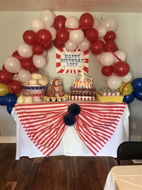 Carnival Themed Birthday Party Decorations