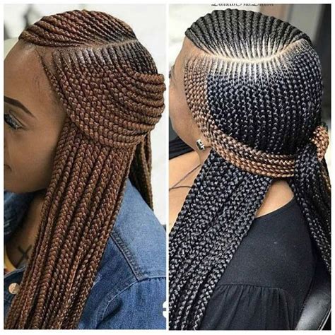 The rows go back and fall to the neckline. Female cornrow styles:Beautiful Pictures of an Amazing ...