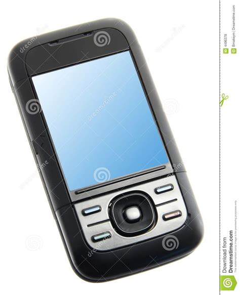 Mobile Phone Stock Photo Image Of Electronic Fast Palm 4496378