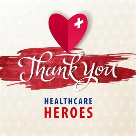 Thank You Healthcare Heroes Illustrations Royalty Free Vector Graphics