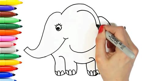 10 Easy Animal Drawings For Kids Vol 1 Step By Step Drawing
