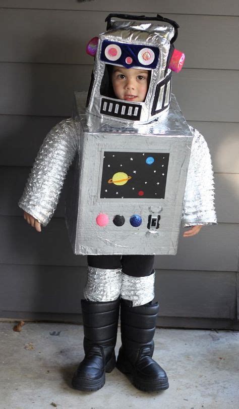 Robot Costumes Robot Costume Diy Halloween Costumes For Kids