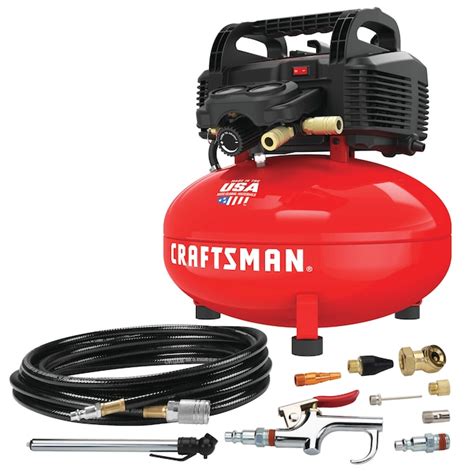 Craftsman 6 Gallons Portable 150 Psi Pancake Air Compressor With