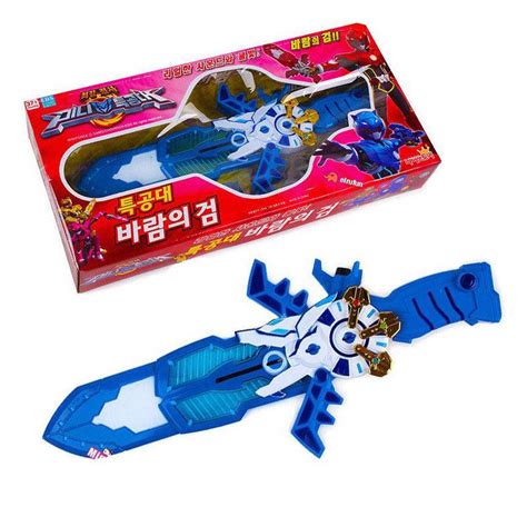 Miniforce Weapon Blue Sword Of The Wind For Volt Korea Transformers