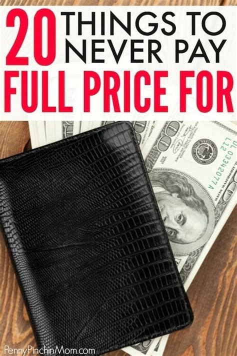 20 Things For Which You Should Never Pay Full Price