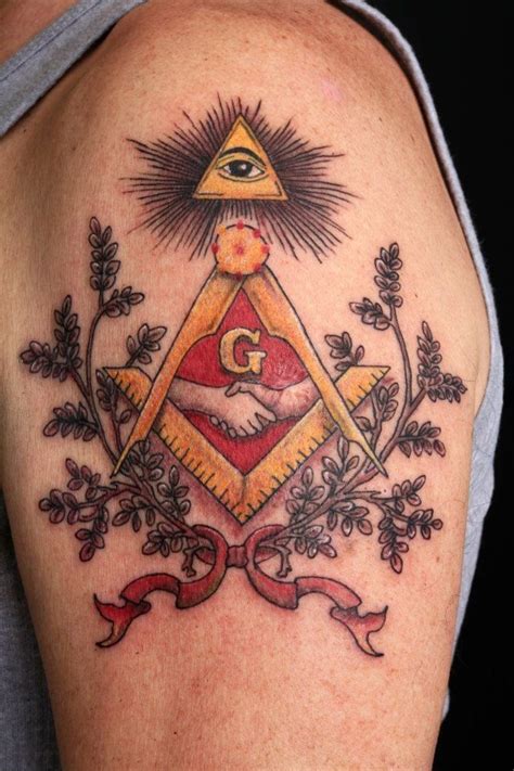 Pin By Randy Canaan On Maçonaria Masonic Tattoos Freemason Tattoo