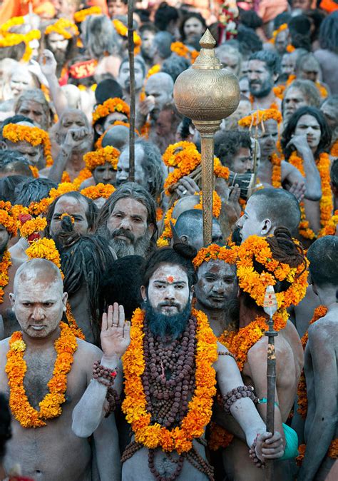Images By Abhishek This Portrait Of A Naga Sadhu Saint Was Taken During A Procession At The