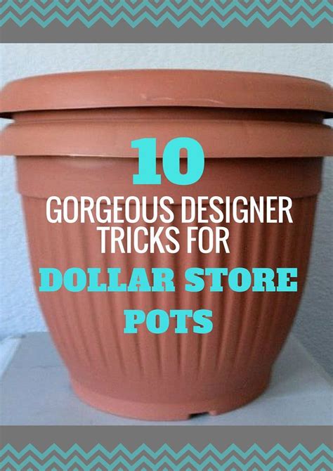 10 Easy Diy Dollar Store Planter Makeover Ideas Cheap Flower Pots