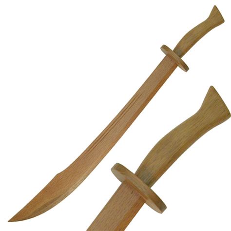 Wooden Chinese Broadsword