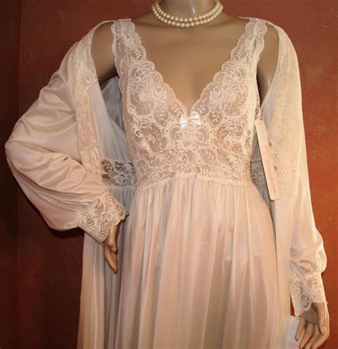 Peignoir Nightgown Negligee Nightdress Bedgown Nightrobe Night Gown