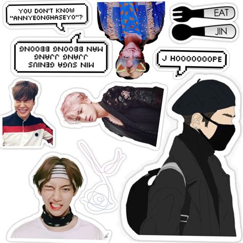 Bts Stickers Printable Customize And Print