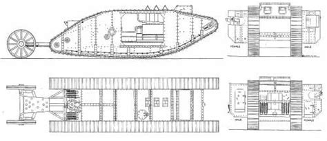 Tank Ww1 Tanks Blueprints