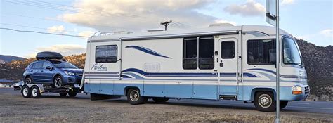Three Ways To Tow A Car Behind Your Rv Never Idle Journal