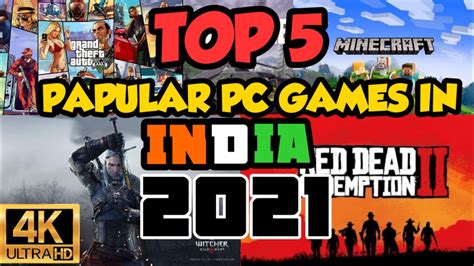 Top 5 Popular Pc Games In India 2021 Mrpega 👍👍⚡ Youtube Top5