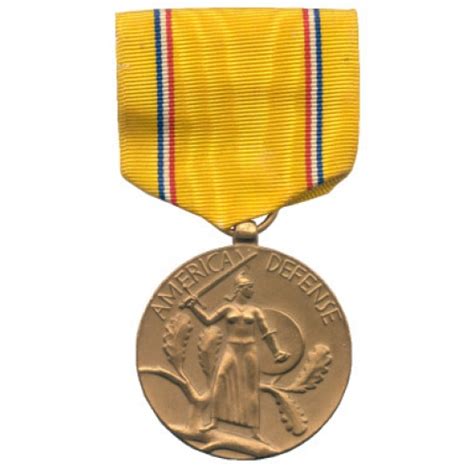Large American Defense Service Medal