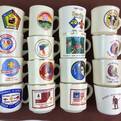 Vintage Boy Scout Mug Collection From The 1970s Set Of Etsy