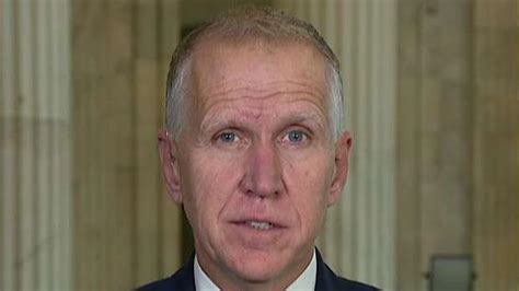 sen thom tillis says americans are tired of impeachment predicts senate trial will last under