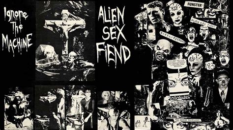 Alien Sex Fiend ♬ Ignore The Machine And Ignore The Dub Under The Thunder ♬ 1983 Single • Hq