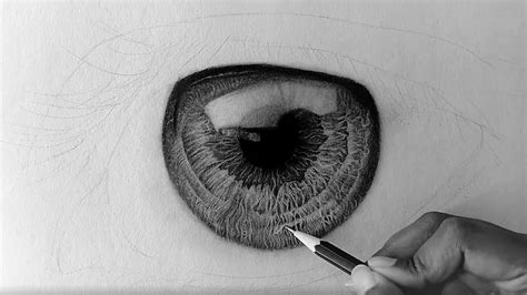 How To Draw Hyper Realistic Eye Part 1 Speed Drawing Youtube