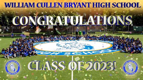 William Cullen Bryant High School Senior Class 2023 Video Youtube