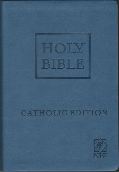 Holy Bible New Living Translation Catholic Edition Blue Feast Books