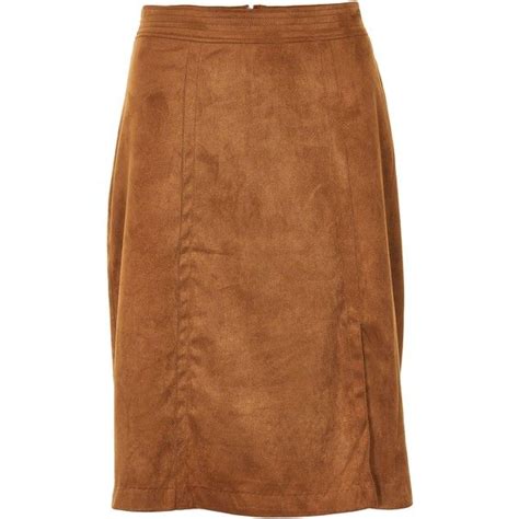 Soaked In Luxury Faux Suede Long Skirt Faux Suede Skirt Brown Maxi