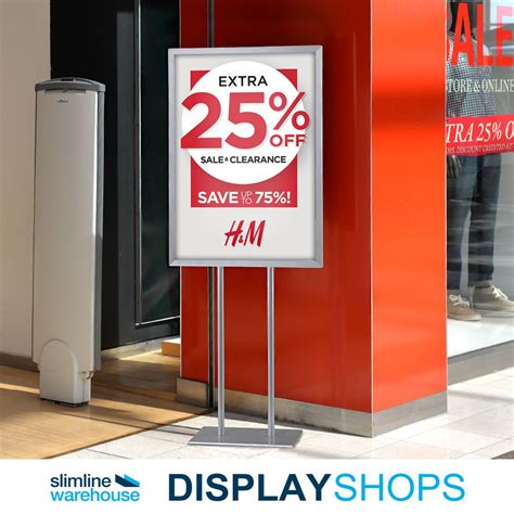 Poster Stand Retail Shops Shopping Retail Shop Poster