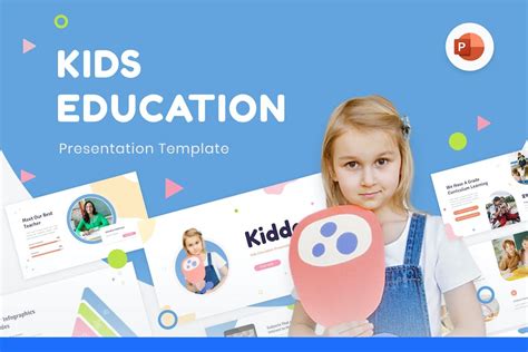 Kidda Kids Education Powerpoint Template Presentation Templates