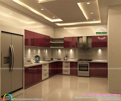 Superb Kitchen And Bedroom Interiors Kerala Home Design