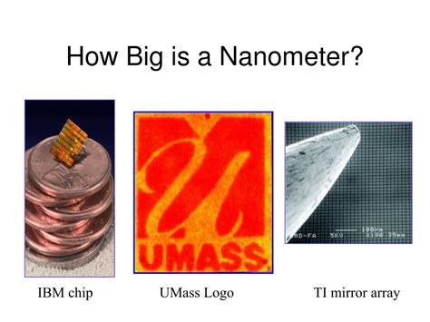 Ppt How Big Is A Nanometer Powerpoint Presentation Free Download