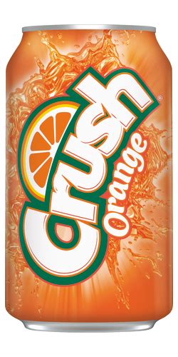 Crush Orange Soda Bell Beverage
