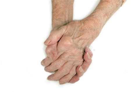 Old Lady S Hands Open Stock Image Image Of Medicine 31105317